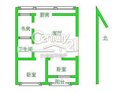 老机械厂，4楼，不是顶楼户型图