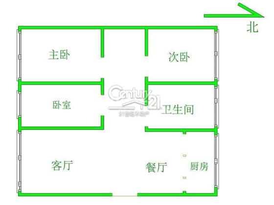 阳光花园，在山南百万买三室户型图