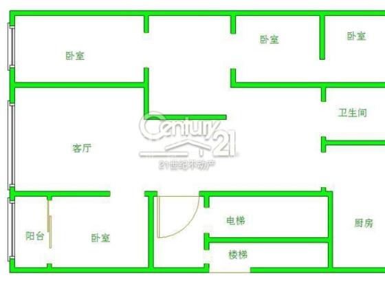 三星名仕公馆  精装修 带储藏室户型图