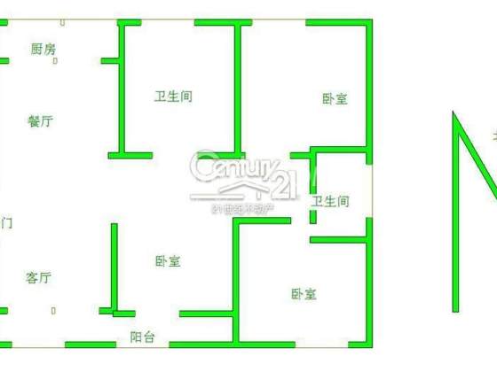 湖光山色  多层带车位  带储藏室  150平 精装大三室  116万  看房有钥匙户型图