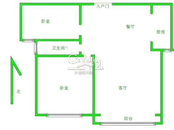 山水倾城，精装带车位，上学近，69.8万可谈户型图