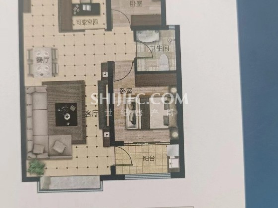 星河上城西区八九层复式，带车位储藏室户型图