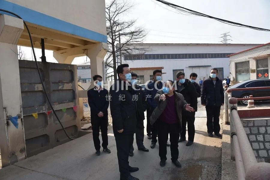 邹平市委书记皮台田到长山督导调研重点水利工程开工建设情况